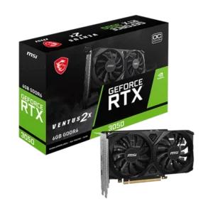 MSI GeForce RTX 3050 Ventus 2X OC 6GB Nvidia Graphic Card