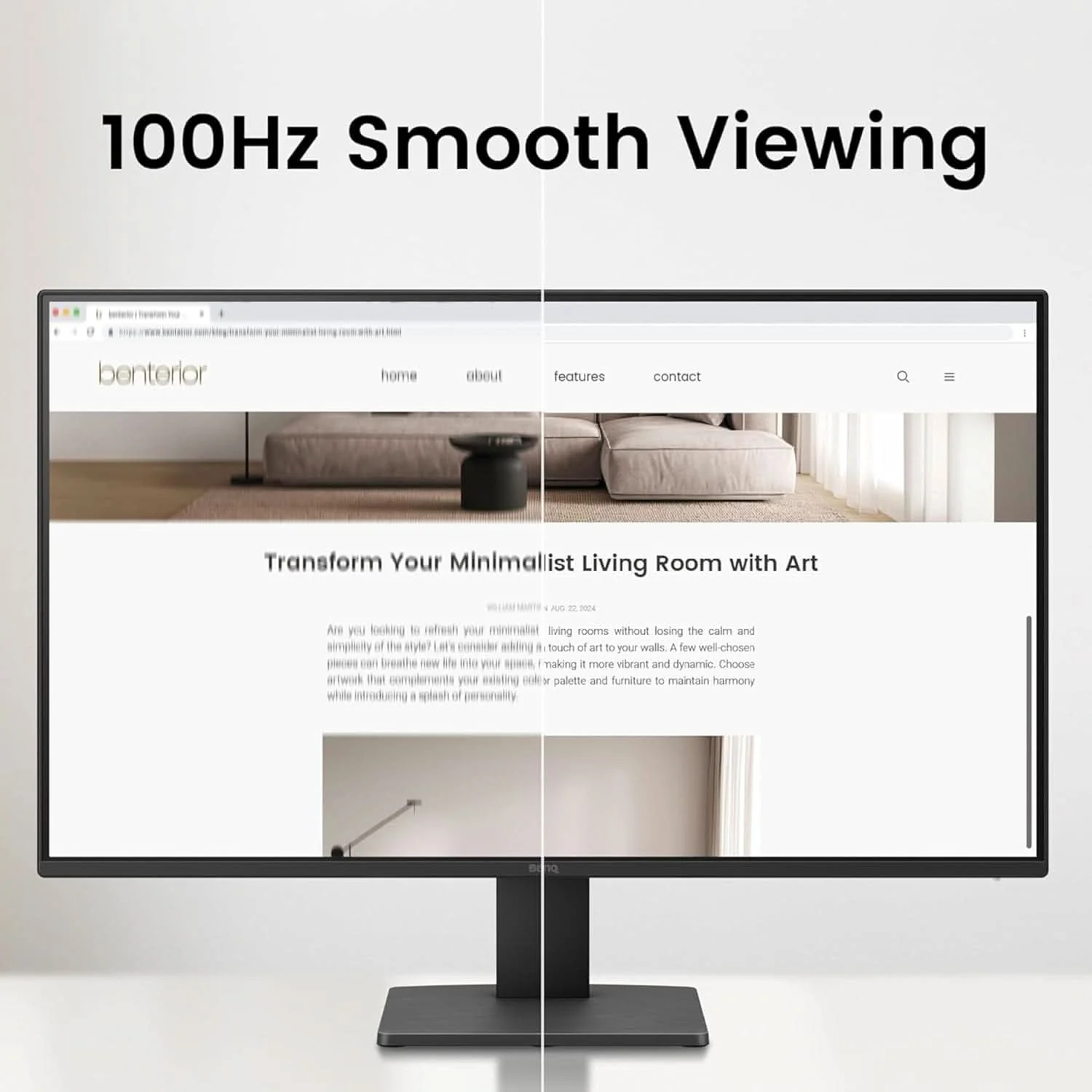 BENQ GW2791 27 Inch FHD 100Hz IPS Panel 99% SRGB 5MS Gaming Monitor - Image 2