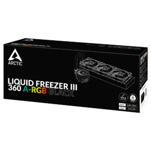 ARCTIC LIQUID FREEZER III PRO 360 A-RGB - AIO CPU COOLER BLACK