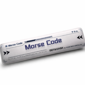 Leobog Morse Code Keyboard Hand rest | Soft Cushion Foam With Anti-Slip Bottom | Ergonomic Design Wrist Support | Compatible With Upto 80% Layout Keyboards (MCH)