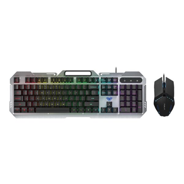 Aula F2023Combo Wired Membrane Gaming Keyboard and Mouse | Black (F2023Combo)