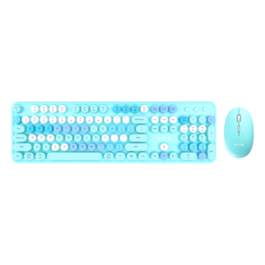 Aula AC306 Type2 Wireless Multiple Colorful Gaming Keyboard and Mouse Combo | Blue (AC306U2)