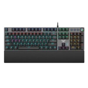 AULA F2058 Full Size Wired Mechanical Gaming Keyboard ( Black ) ( Clicky Blue Switch ) ( F2058 )