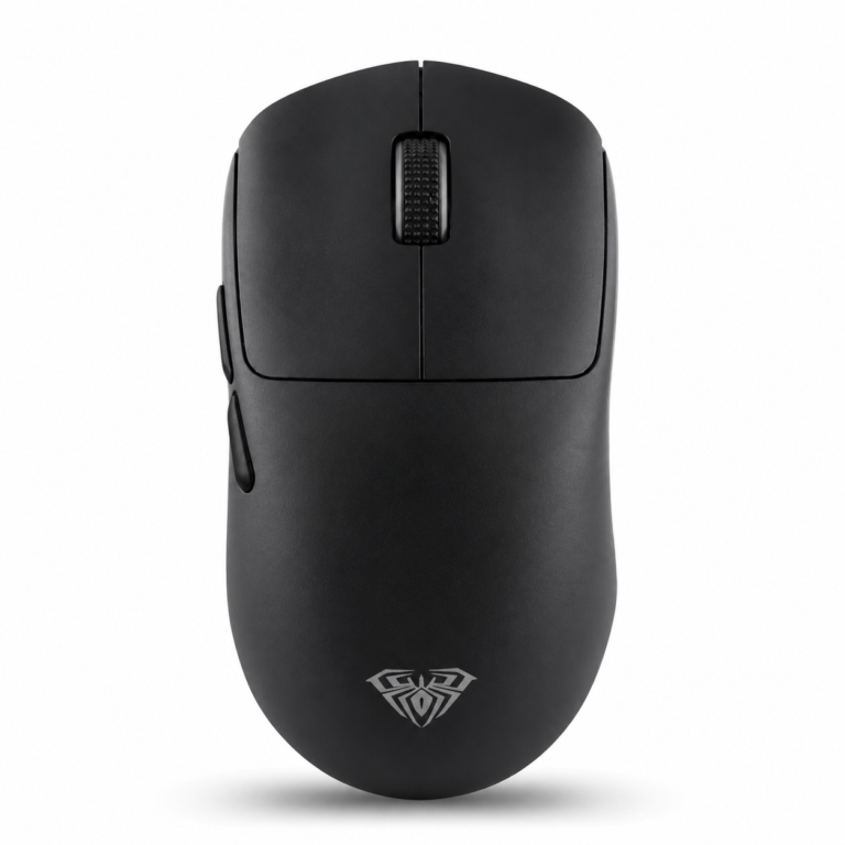 AULA SC800 TRI-MODE WIRELESS 2.4G/WIRED/BLUETOOTH ULTRA-LIGHTWEIGHT GAMING MOUSE | 37GRAMS, ADJUSTABLE 26000 DPI, PAW3395 SENSOR, 8000 POLLING RATE, ULTRA-PRECISE & DURABLE FOR GAMING | BLACK (SC800B)