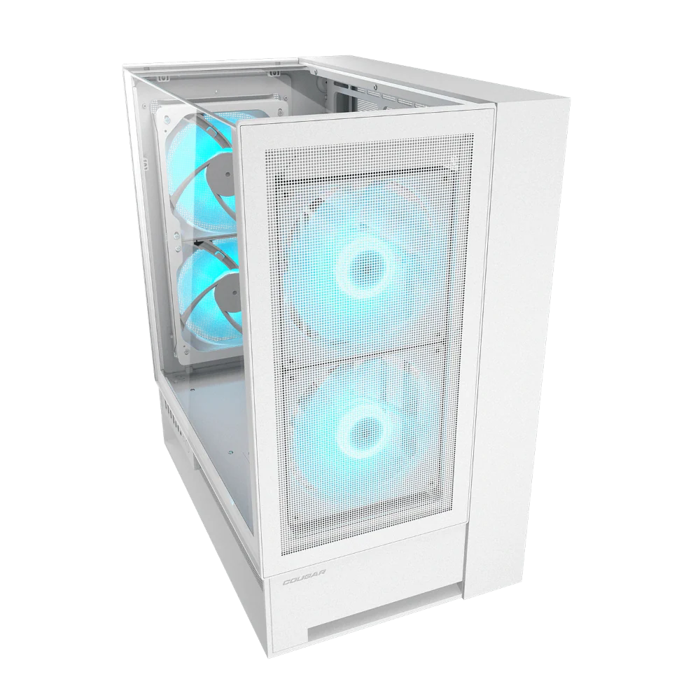 COUGAR OmnyX ARGB ATX Mid Tower Cabinet ( White ) - Image 7