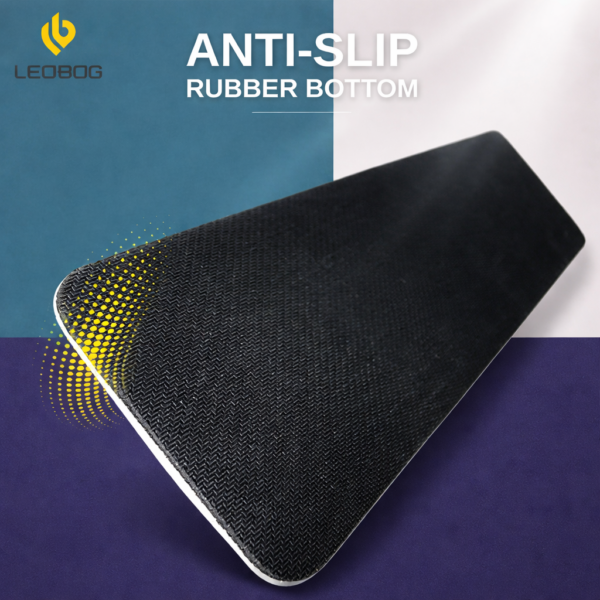 Leobog Morse Code Keyboard Hand rest | Soft Cushion Foam With Anti-Slip Bottom | Ergonomic Design Wrist Support | Compatible With Upto 80% Layout Keyboards (MCH) - Image 2
