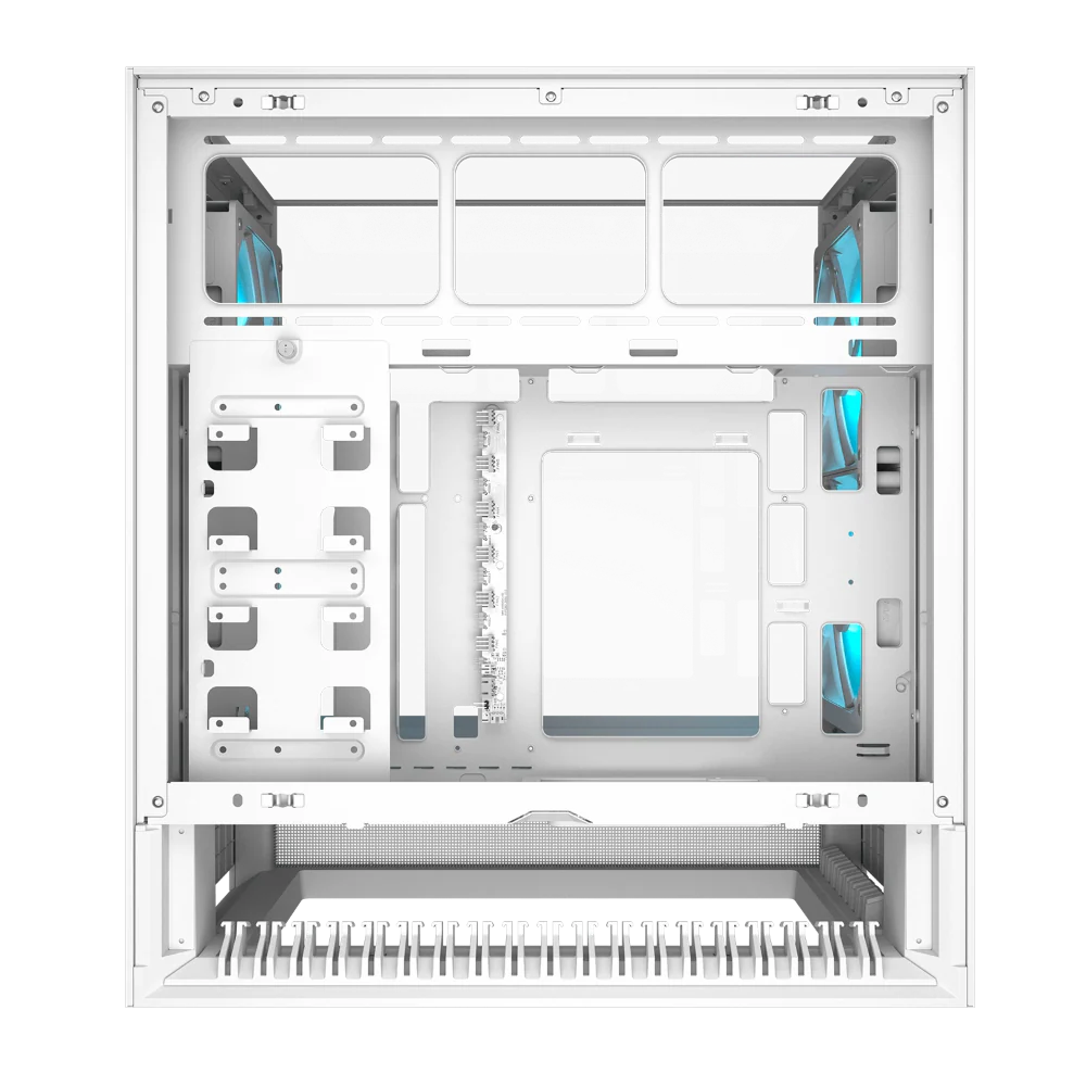 COUGAR OmnyX ARGB ATX Mid Tower Cabinet ( White ) - Image 2