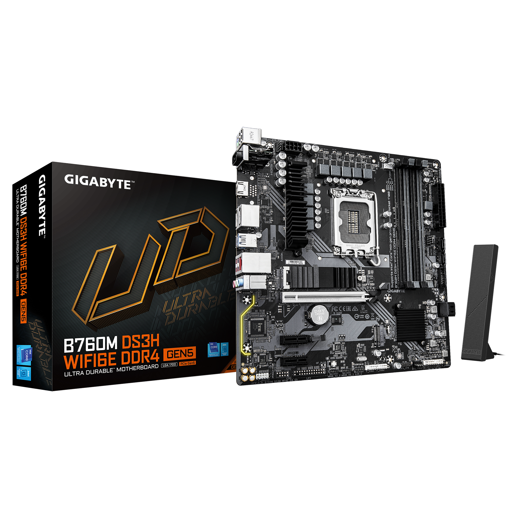 B760M DS3H Wifi6 gigbyte ddr4