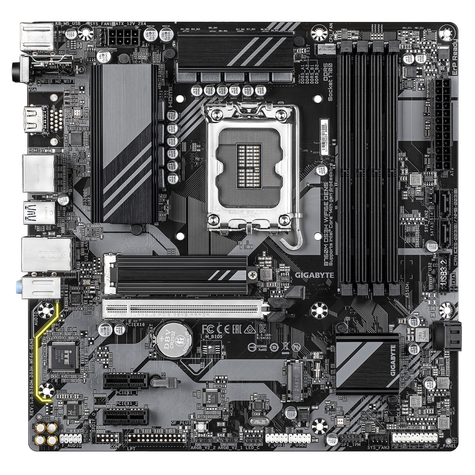 B760M DS3H WF6E GEN5 - Image 2