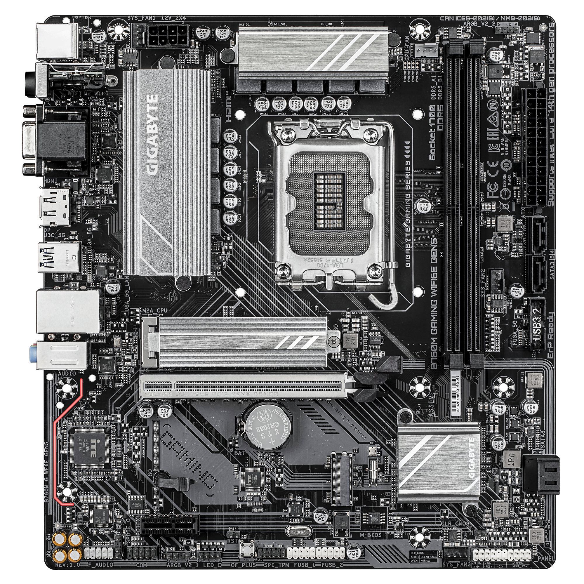 B760M G WF6E GEN5 Gigabyte - Image 2