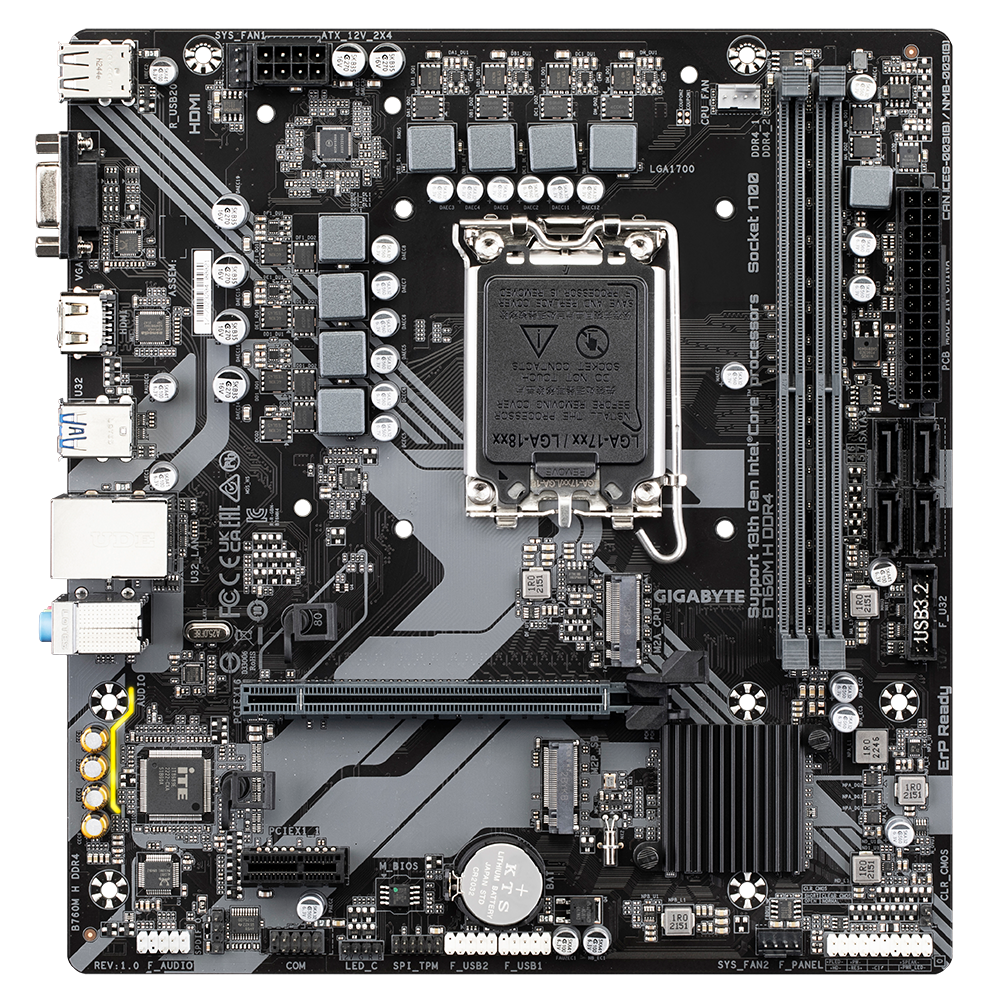 B760M D3HP DDR4 Gigabyte motherboard - Image 2