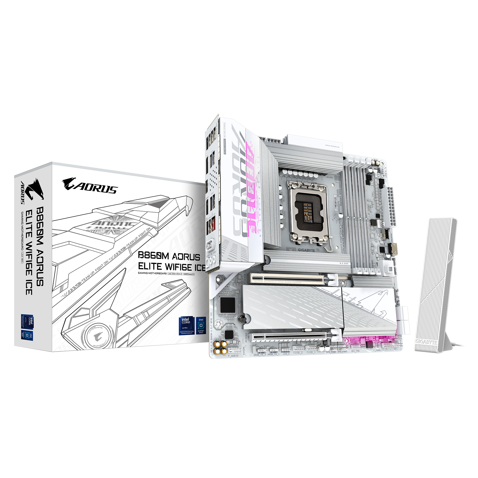 B860M AORUS ELITE WIFI6E ICE Gigabyte
