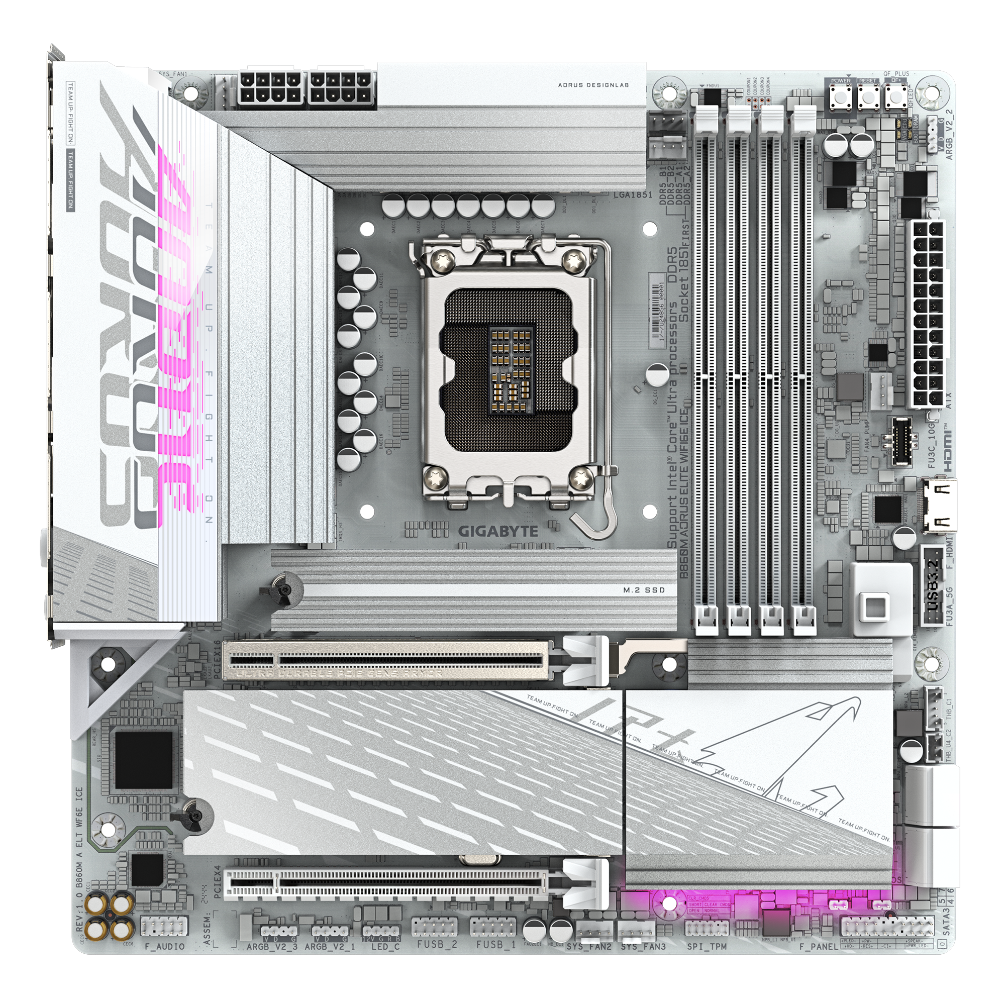 B860M AORUS ELITE WIFI6E ICE Gigabyte - Image 2