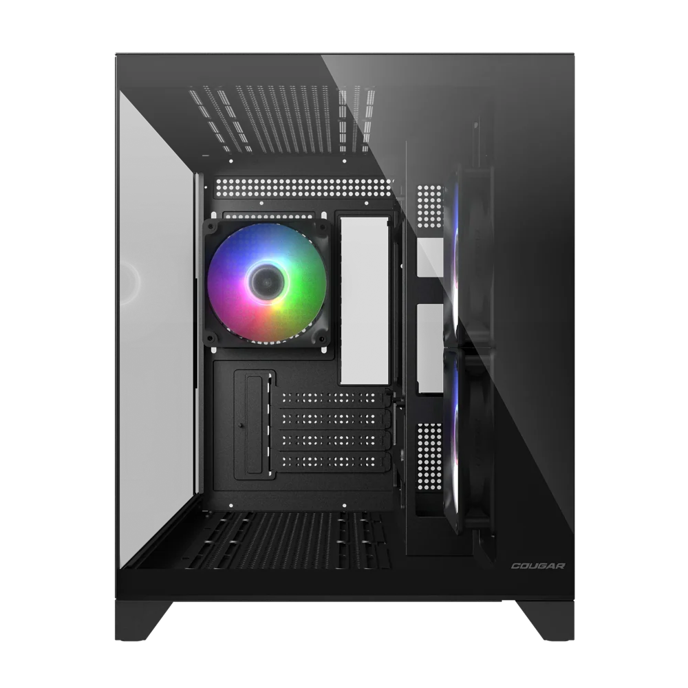 COUGAR FV150 Mini RGB MATX Mini Tower Cabinet ( Black ) - Image 3