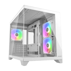 COUGAR FV150 Mini RGB MATX Mini Tower Cabinet ( White )