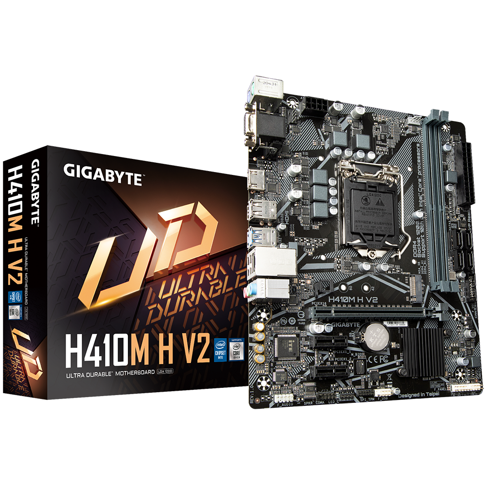 GIGABYTE GA-H410M-H V2 INTEL LGA1200 MOTHERBOARD