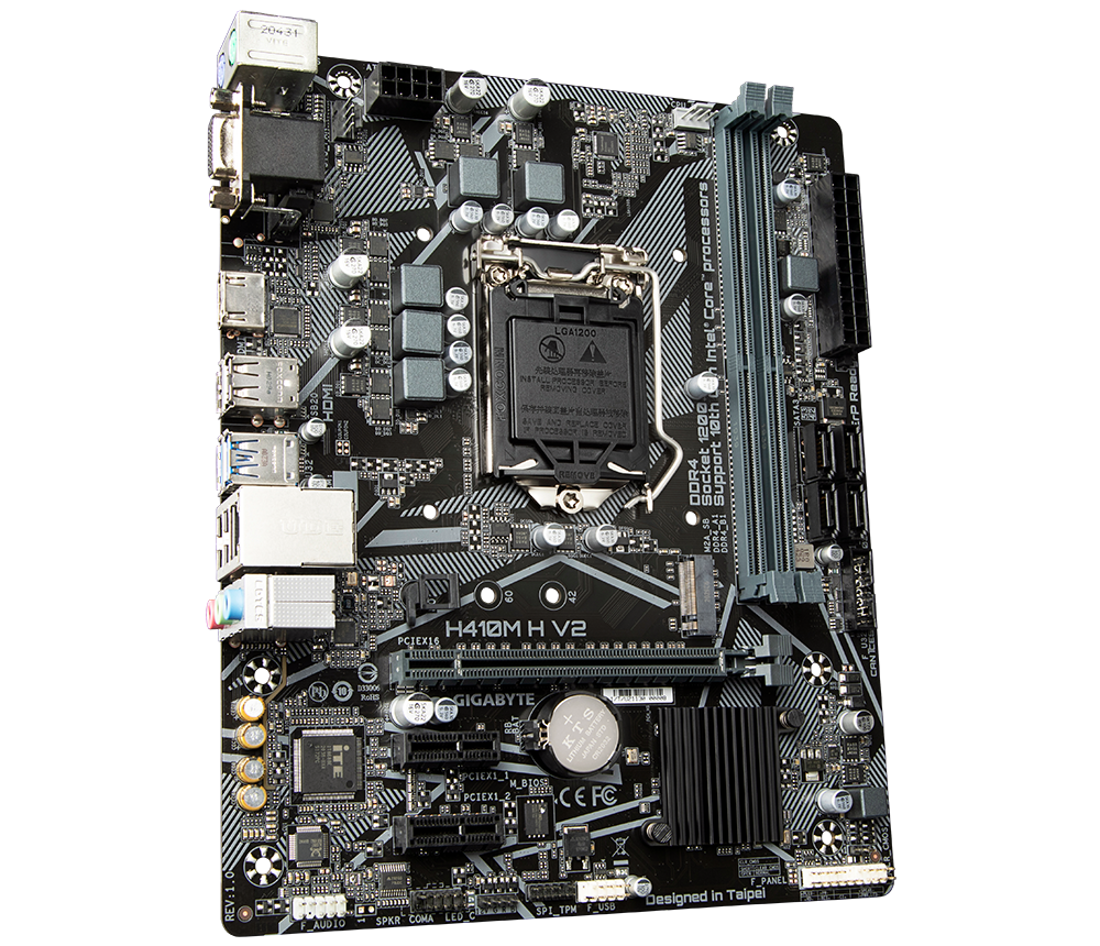 GIGABYTE GA-H410M-H V2 INTEL LGA1200 MOTHERBOARD - Image 3