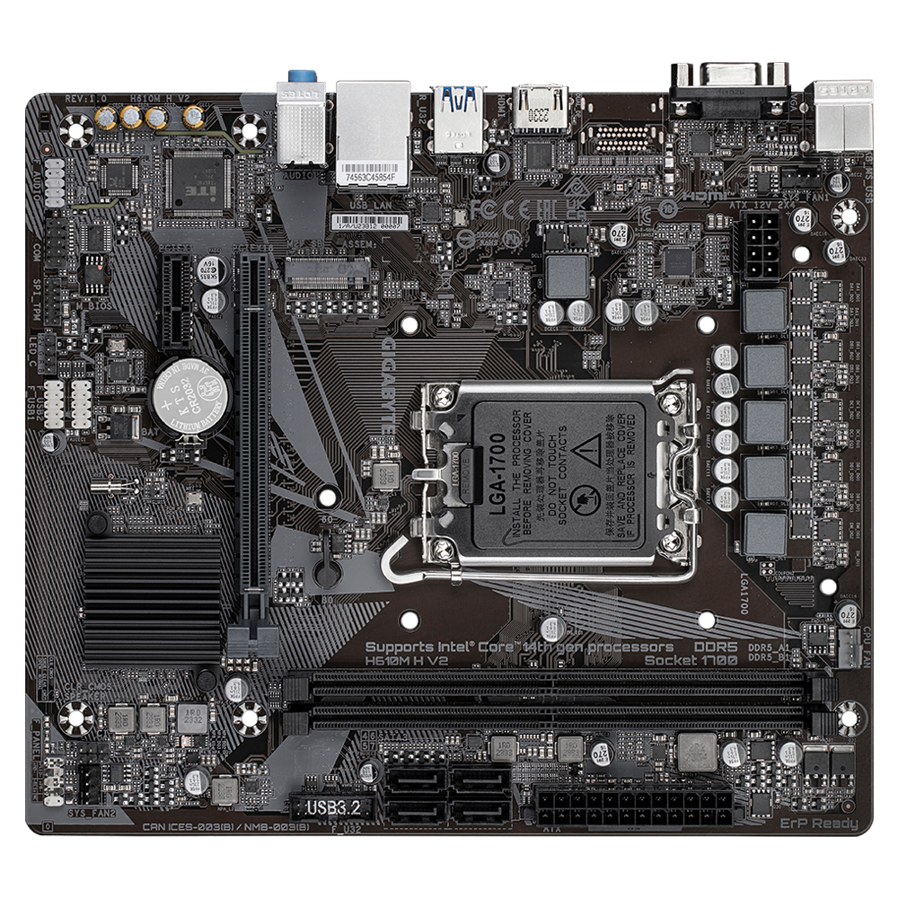 H610M H V2 ddr4 gigabyte motherboard - Image 4