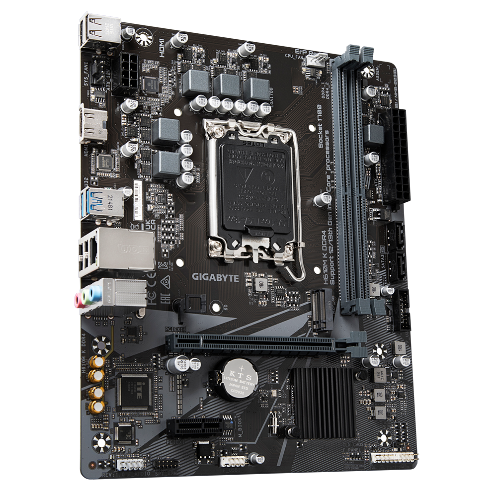 GIGABYTE H610M K DDR4 Intel Motherboard - Image 3
