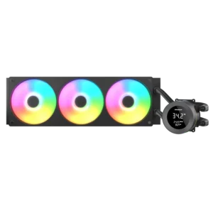 POSEIDON VISTEK 360 ARGB Analog Cougar AIO Black