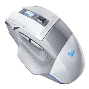 AULA SC550 Wireless Ergonomic Gaming Mouse ( Grey ) ( SC550 ) ( 4800DPI / 7 Macro Buttons )
