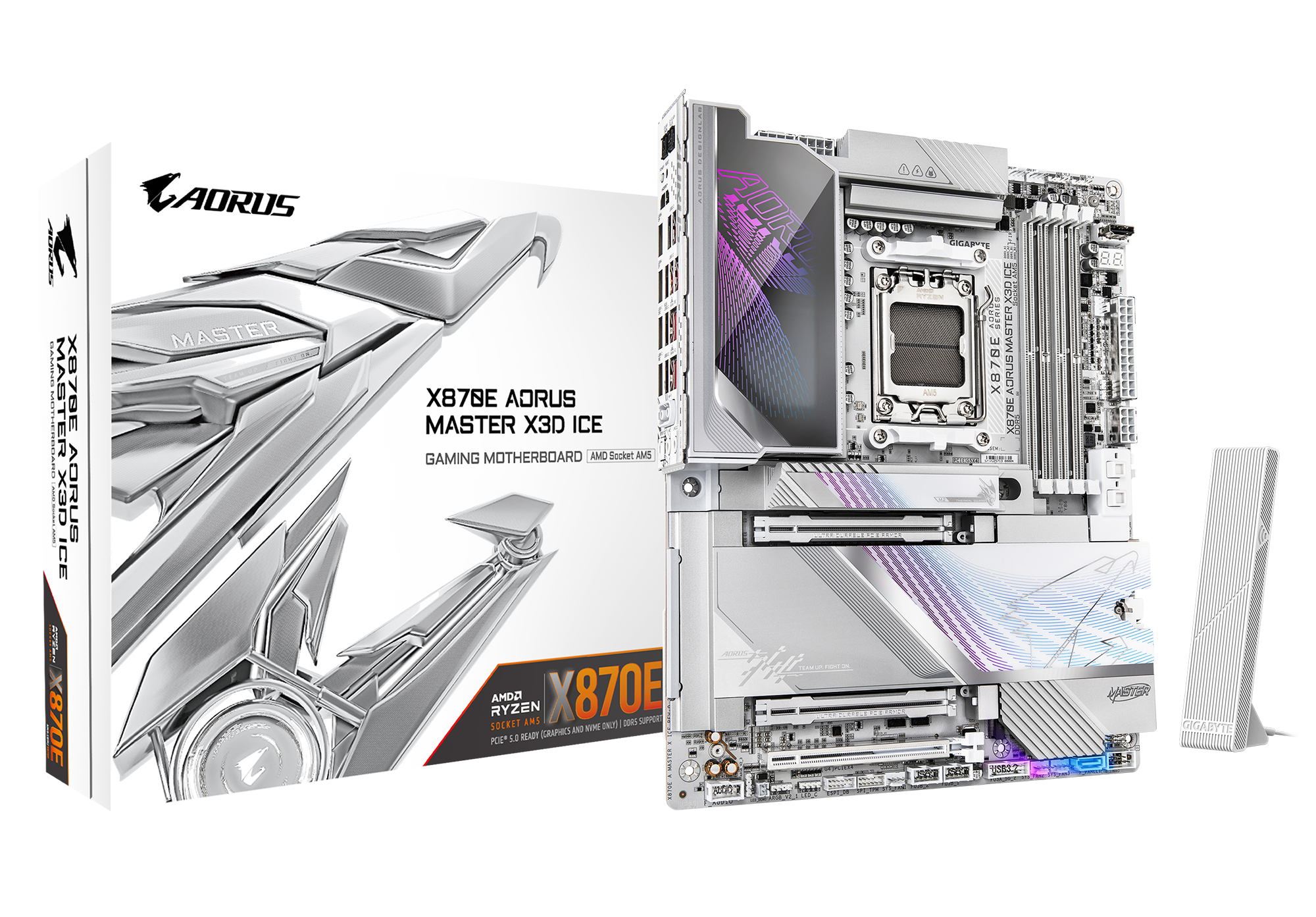 X870E AORUS MASTER X3D ICE