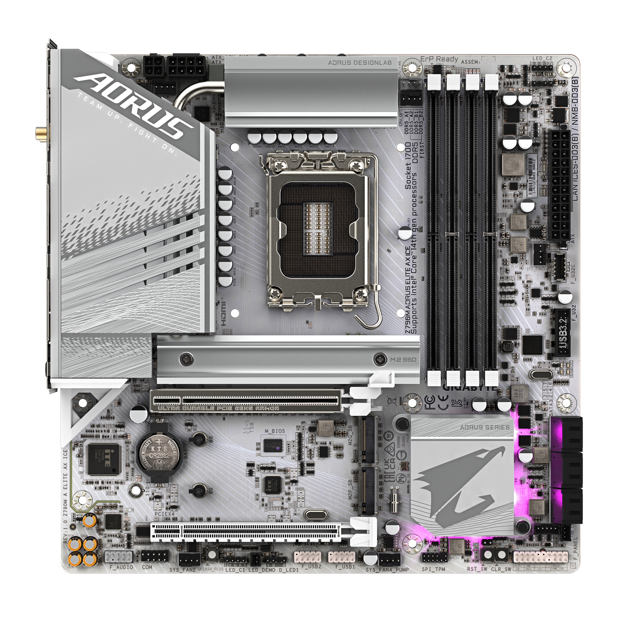 Z790M AORUS ELITE AX ICE Gigabyte - Image 2