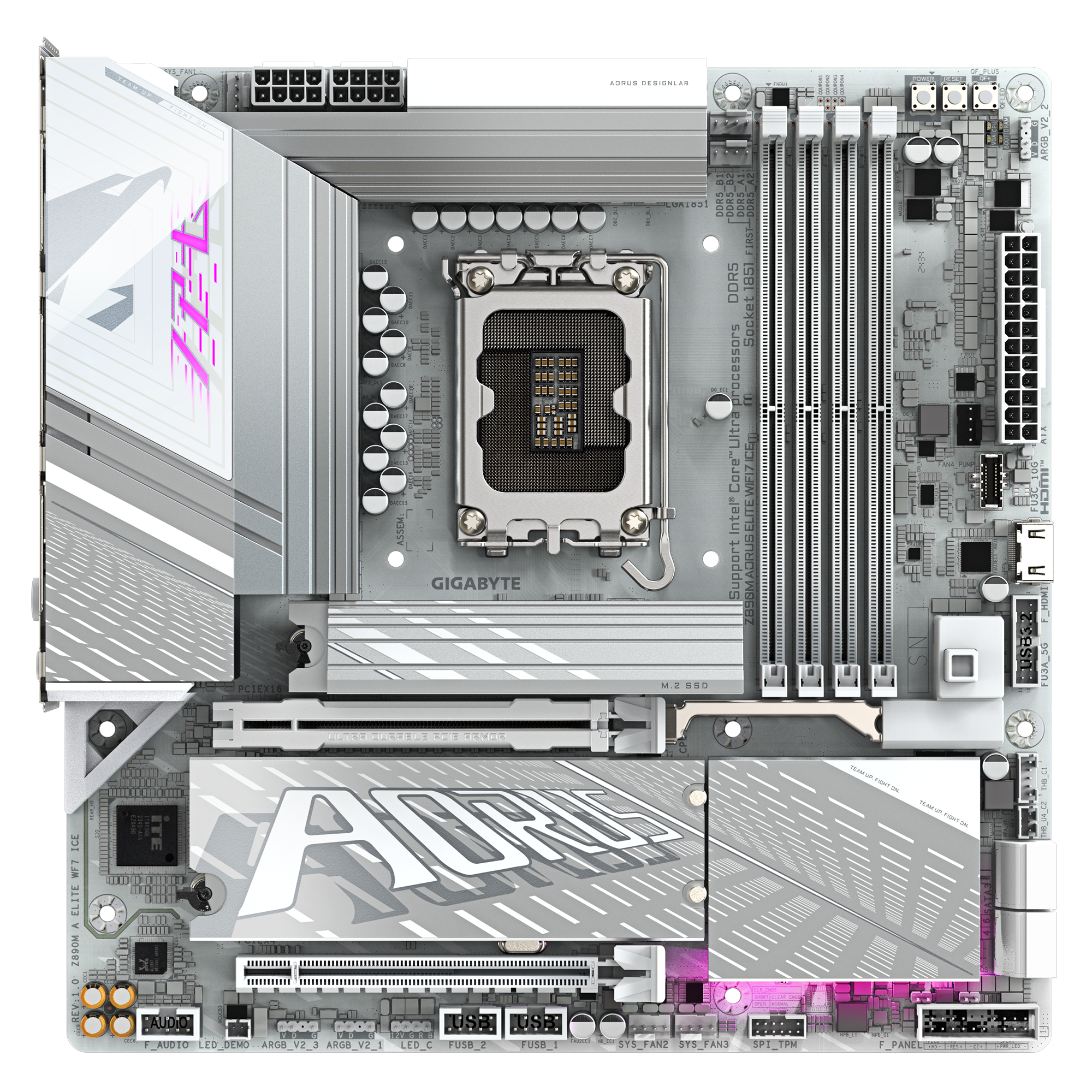 Z890M AORUS ELITE WIFI7 ICE - Image 2