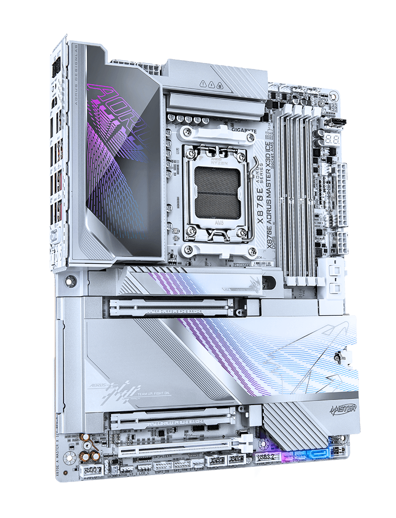 X870E AORUS MASTER X3D ICE - Image 2