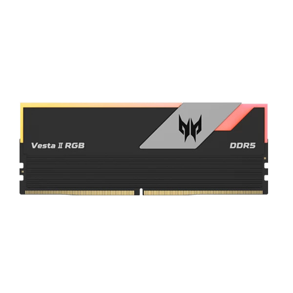 Acer Predator Vesta II RGB Series 32GB (16GBx2) DDR5 6000MHz CL32 Desktop Ram (Black) - Image 4