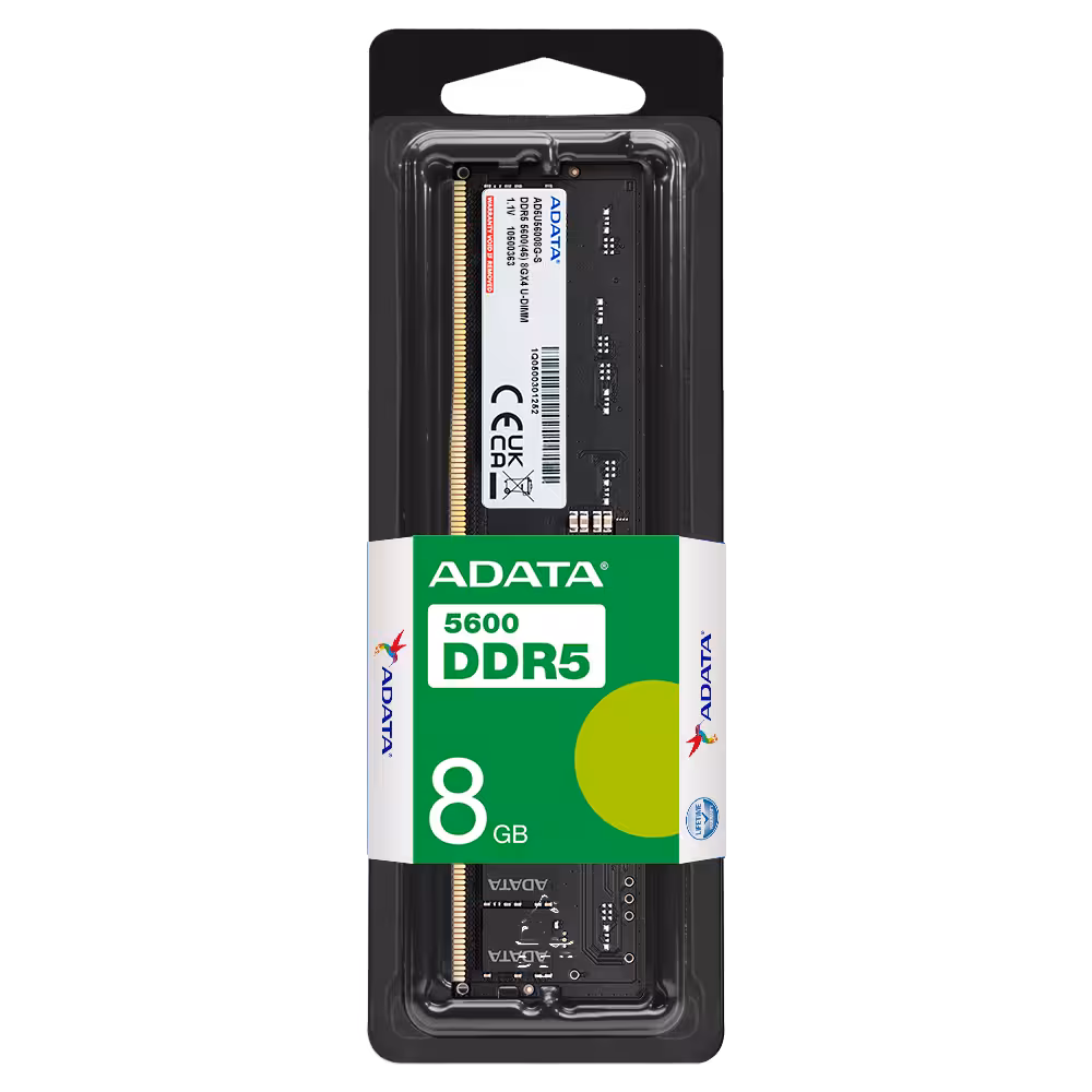 Adata 32GB (32GBx1) DDR5 5600MHz DIMM Memory Module - Image 2
