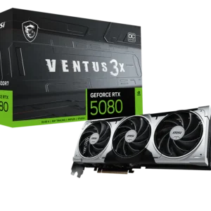 MSI Geforce RTX 5080 Ventus 3X OC Plus 16GB NVIDIA Graphic Card