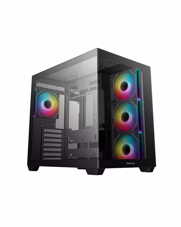 DEEPCOOL CG530 4F MICRO ATX MID TOWER CABINET BLACK (R-CG530-BKADA4-G-1) - Image 7
