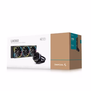 DEEPCOOL LM360 360mm ARGB CPU Liquid Cooler ( Black )