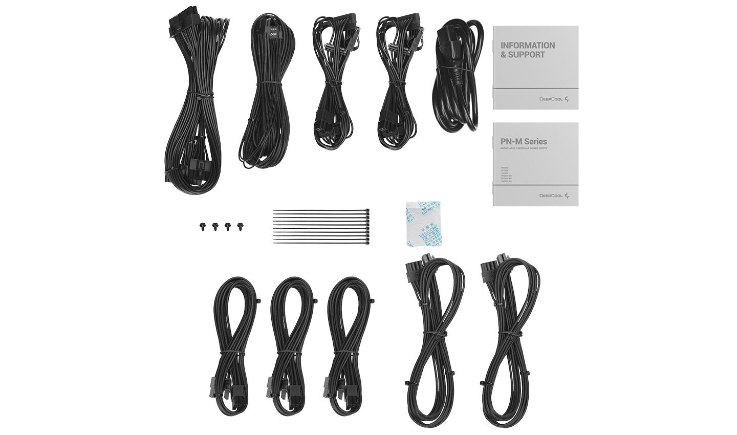DEEPCOOL PN850M 850 WATT 80 PLUS GOLD ATX 3.1 FULLY MODULAR SMPS - Image 2