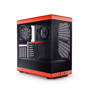 HYTE Y40 ATX Mid Tower Cabinet (Black/White) Colorway : Black Cherry