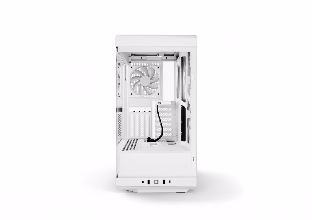 HYTE Y40 ATX Mid Tower Cabinet (White) Colorway: Snow White - Image 7
