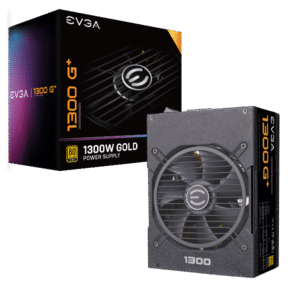 EVGA SuperNOVA 1300 G+, 80+ GOLD 1300W, Fully Modular, 10 Year Warranty,