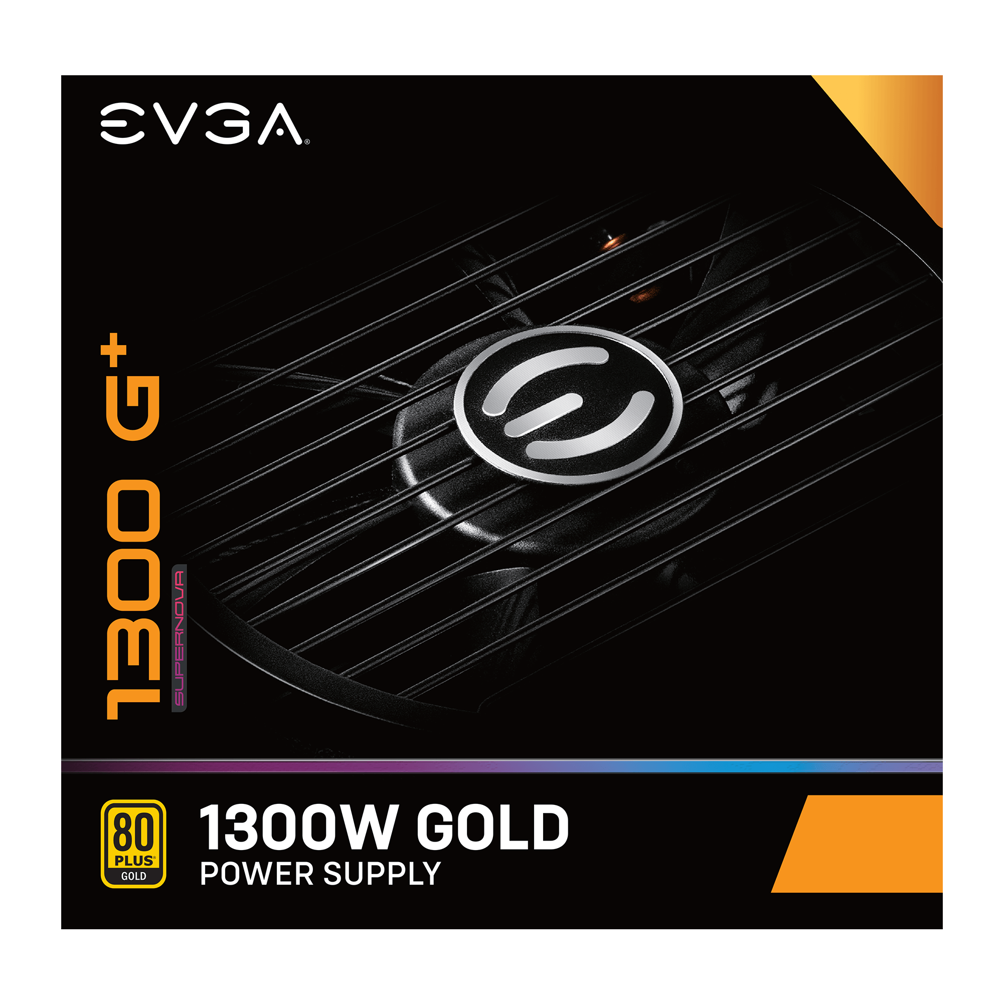 EVGA SuperNOVA 1300 G+, 80+ GOLD 1300W, Fully Modular, 10 Year Warranty, - Image 2