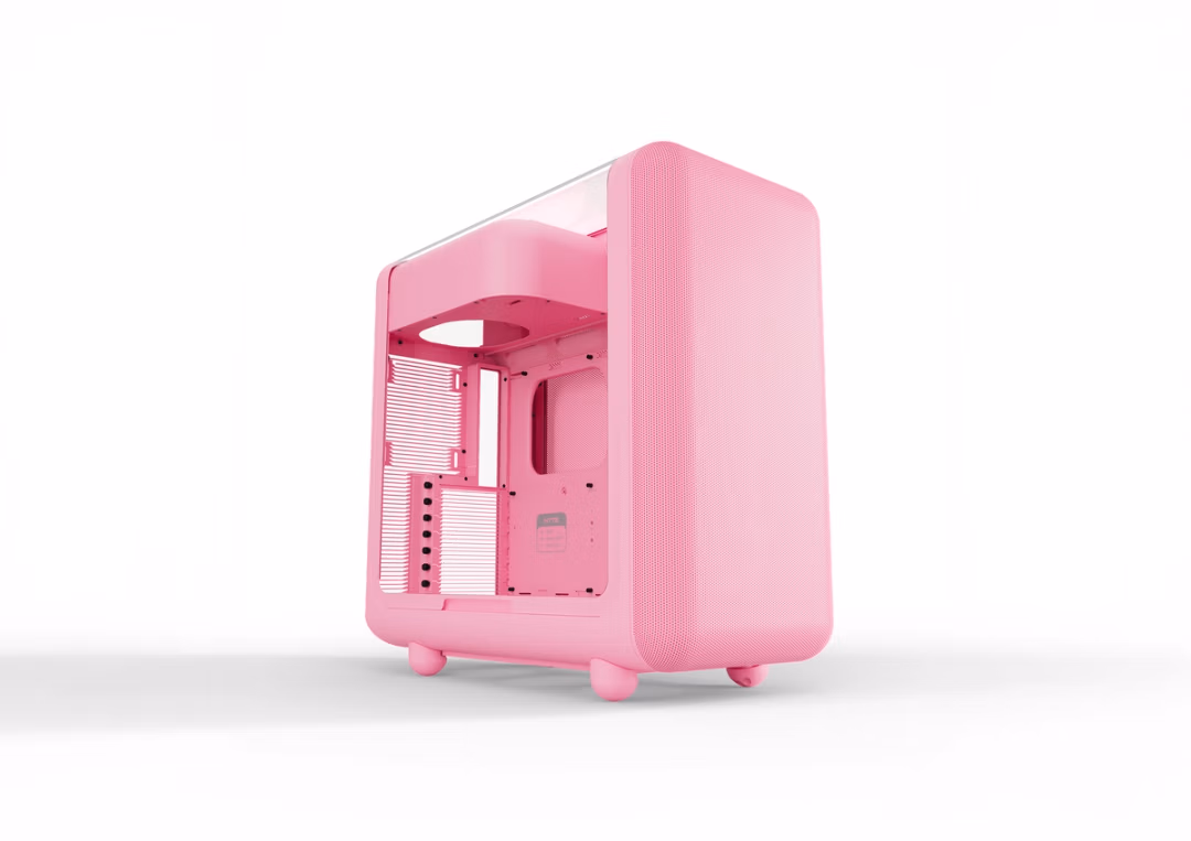 HYTE X50 ATX Mid Tower Cabinet ( Strawberry Milk ) - Image 11