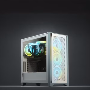 CORSAIR Frame 4000D RS ARGB EATX Mid Tower Cabinet ( White )
