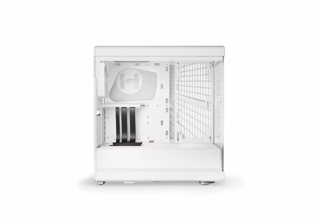 HYTE Y40 ATX Mid Tower Cabinet (White) Colorway: Snow White - Image 5