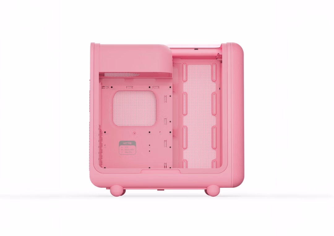 HYTE X50 ATX Mid Tower Cabinet ( Strawberry Milk ) - Image 8