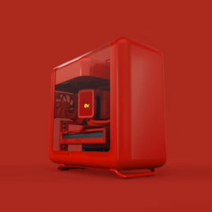 HYTE X50 ATX Mid Tower Cabinet ( Wild Cherry )