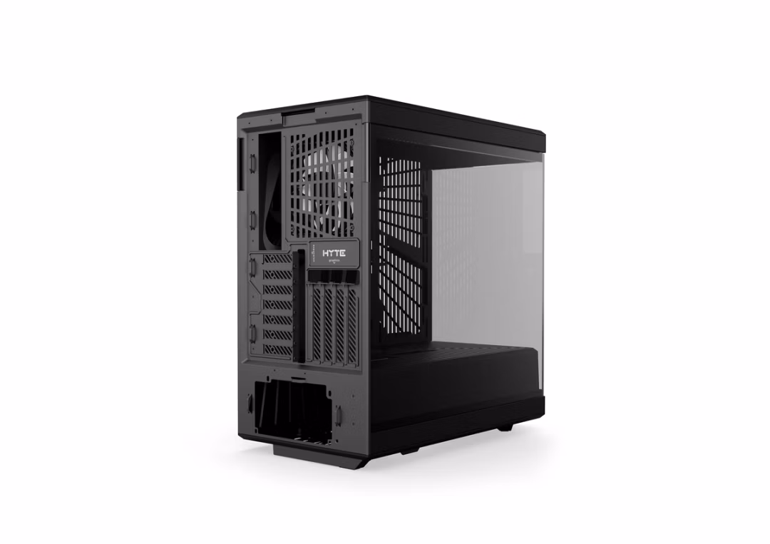 HYTE Y40 ATX Mid Tower Cabinet (Black/White) Colorway : Pitch Black - Image 4