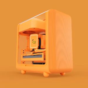 HYTE X50 ATX Mid Tower Cabinet  ( Astral Orange )