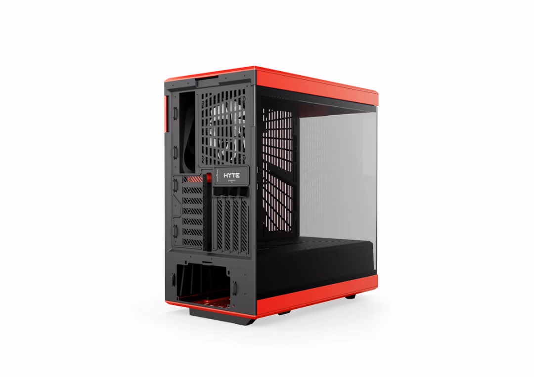 HYTE Y40 ATX Mid Tower Cabinet (Black/White) Colorway : Black Cherry - Image 4