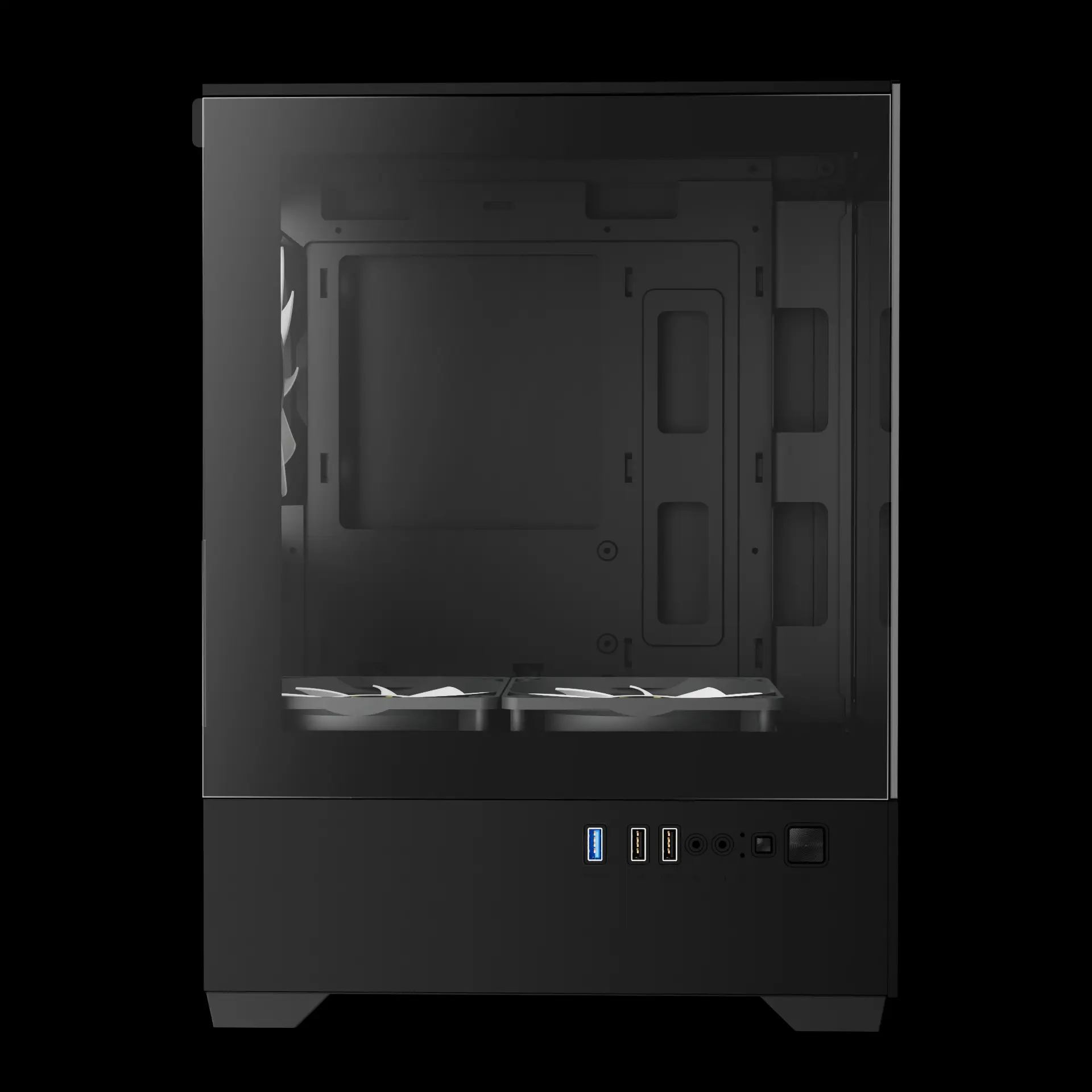 GAMDIAS Aura GC9M ARGB MATX Mini Tower Cabinet ( Black ) - Image 4