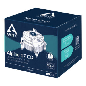 ARCTIC Alpine 17 CO Single Tower CPU Air Cooler Intel