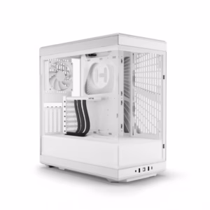 HYTE Y40 ATX Mid Tower Cabinet (White) Colorway: Snow White